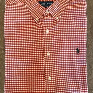 Ralph Lauren Button Down Long Sleeve Shirt Men's XL